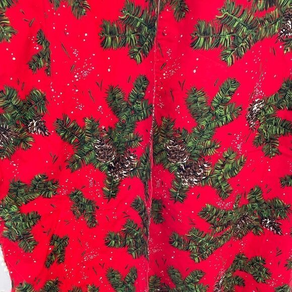 Two Christmas Pom runners Indian Head Fabric - Picture 5 of 13